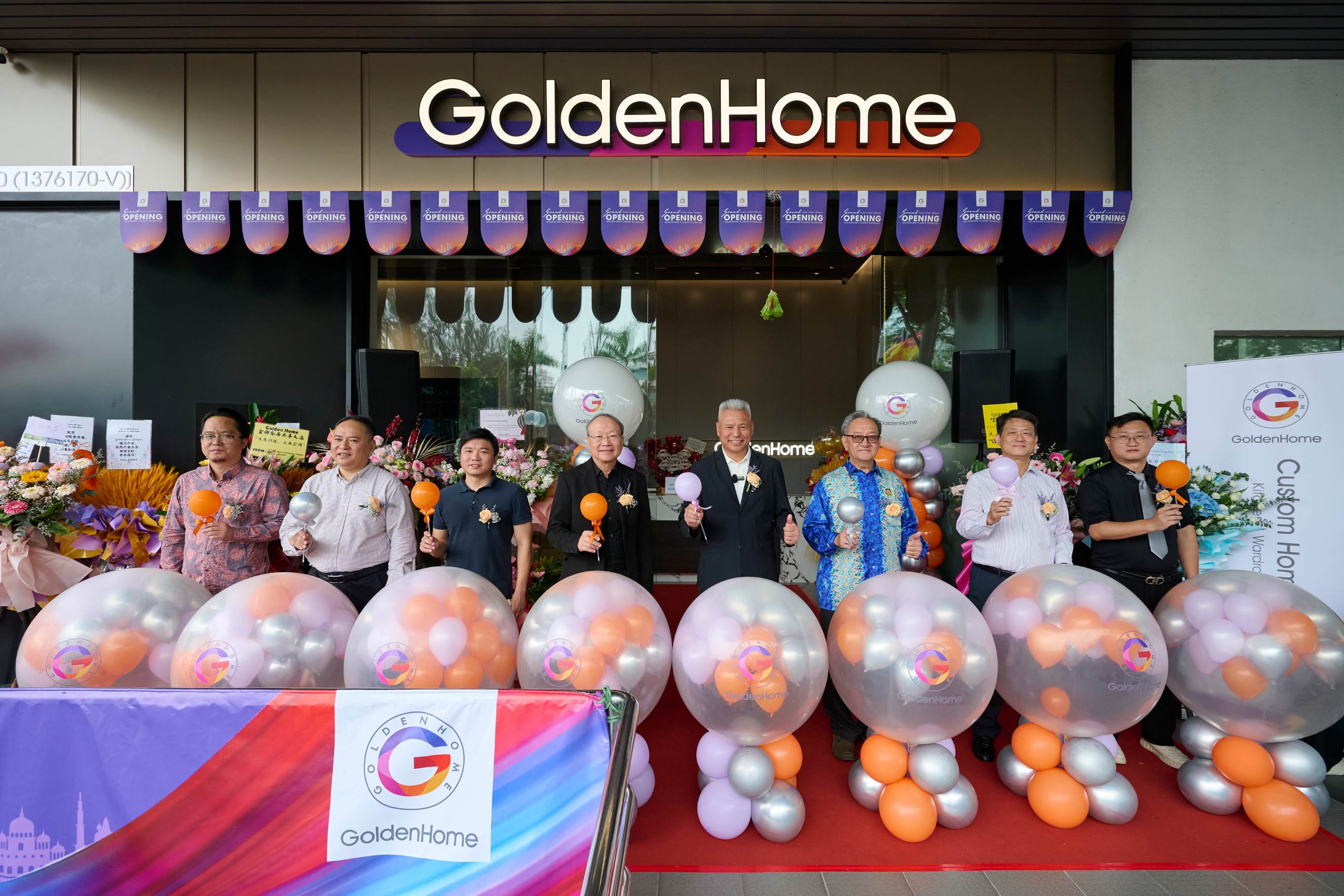 Heavyweight Debut! GoldenHome’s 1,000m² Shared Flagship Showroom Opens in Malaysia, Launching Its Strategic Retail Market Deployment!