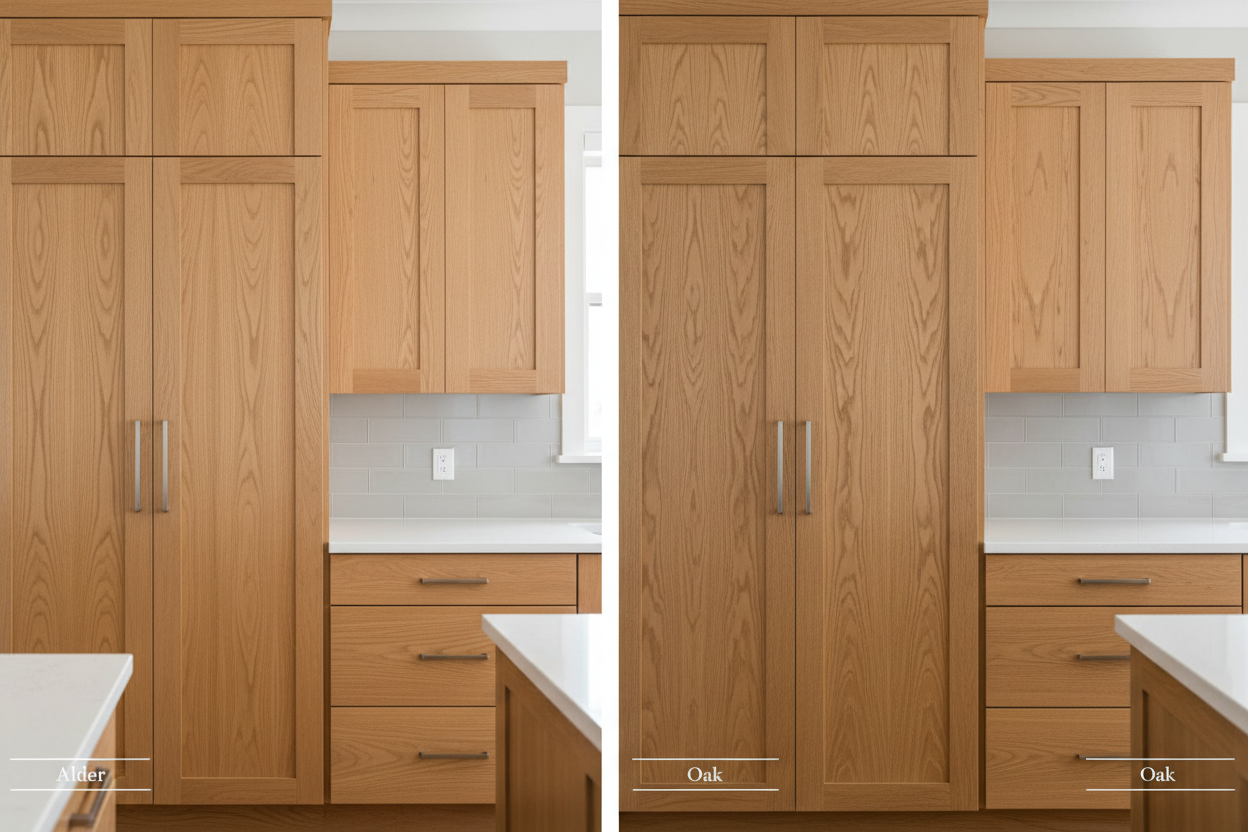Alder Wood Cabinets