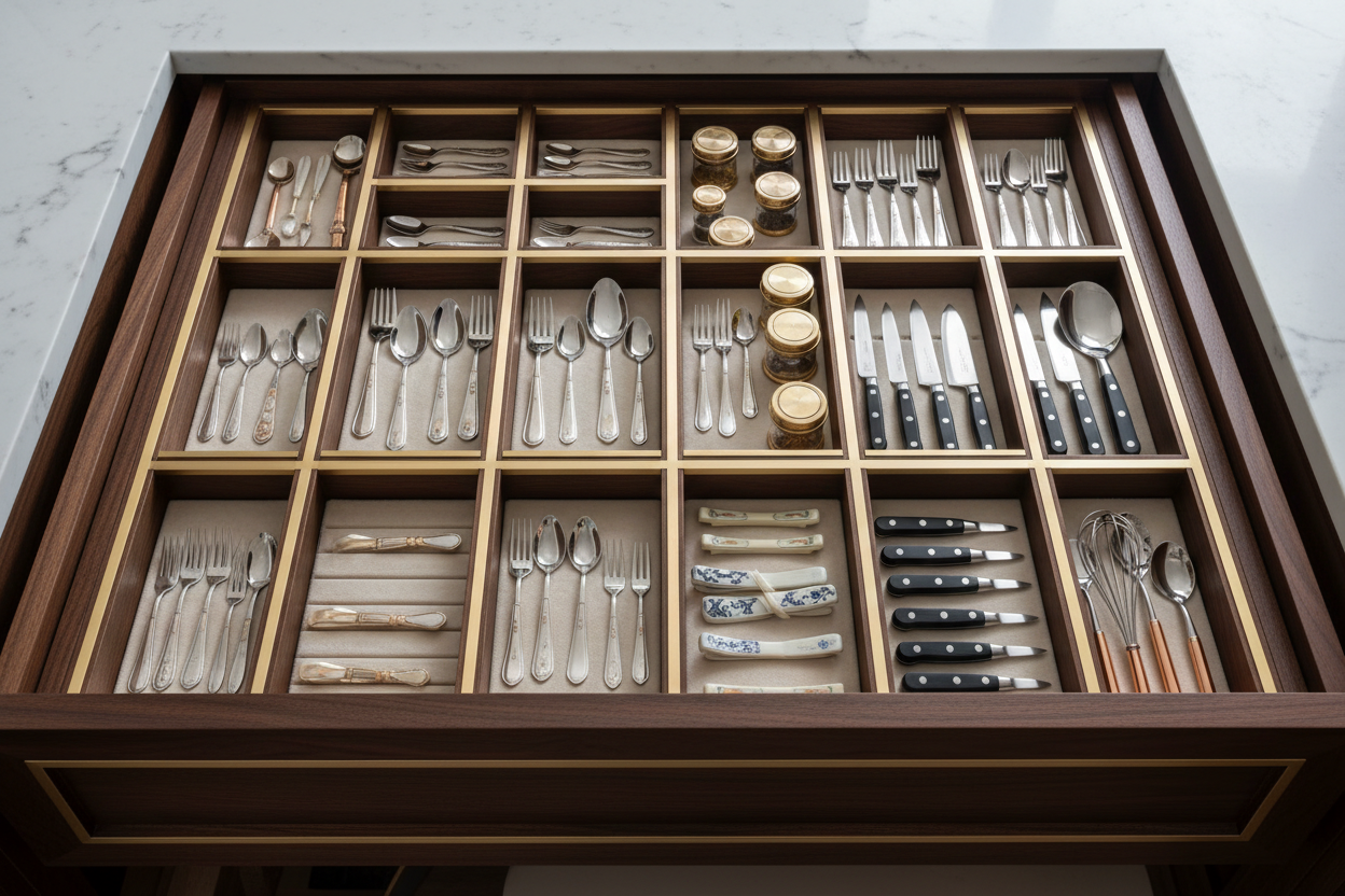 storage for cabinet