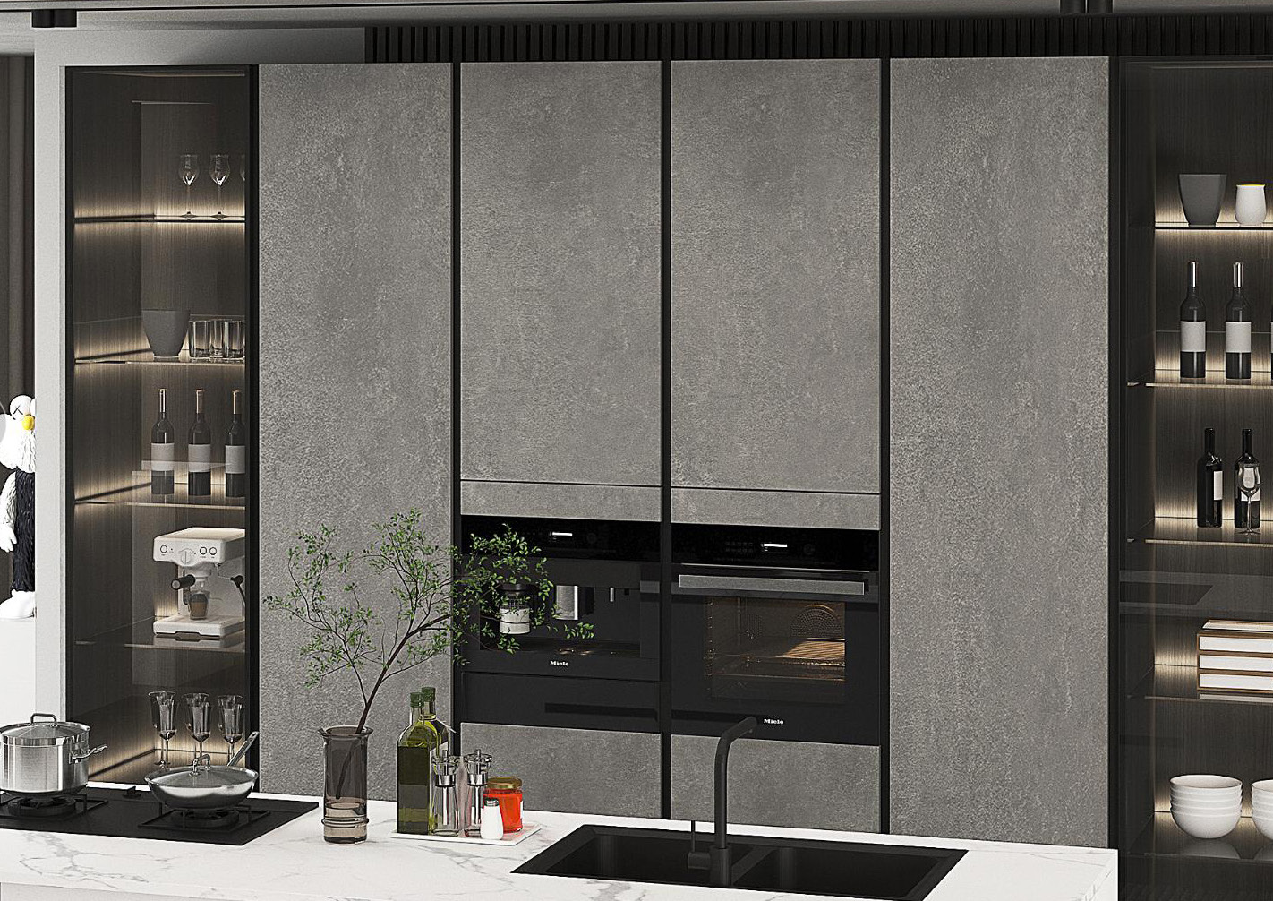 open wardrobe system