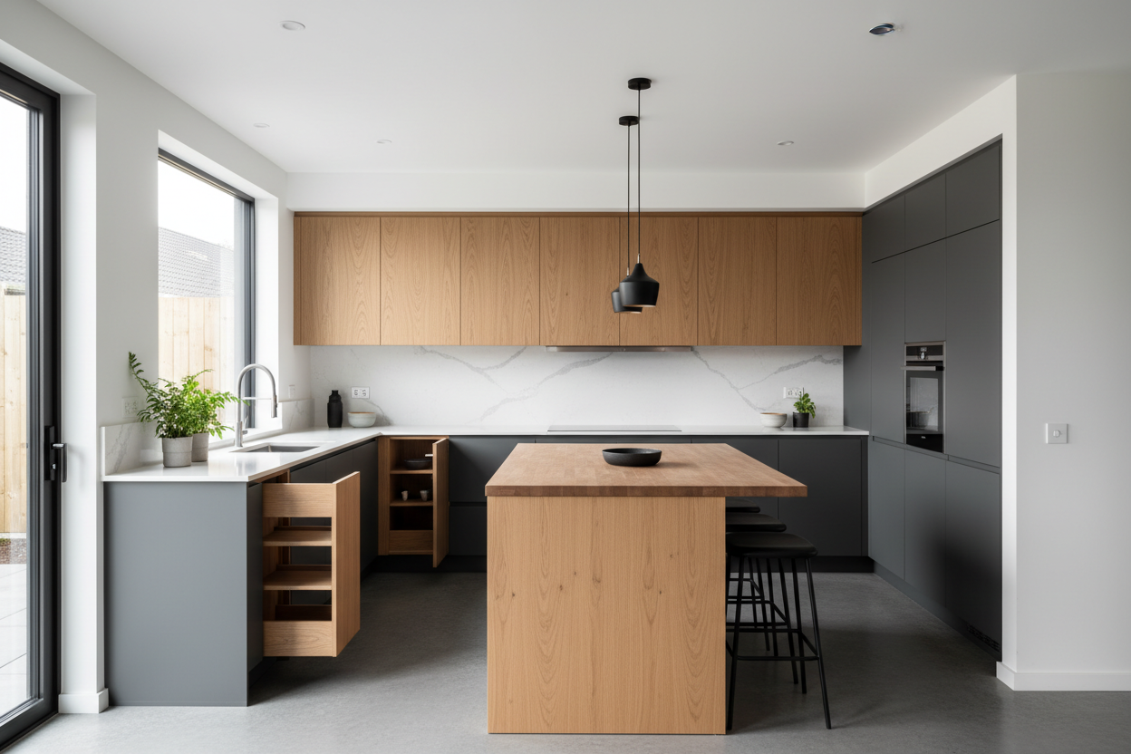 kitchen cabinet layout