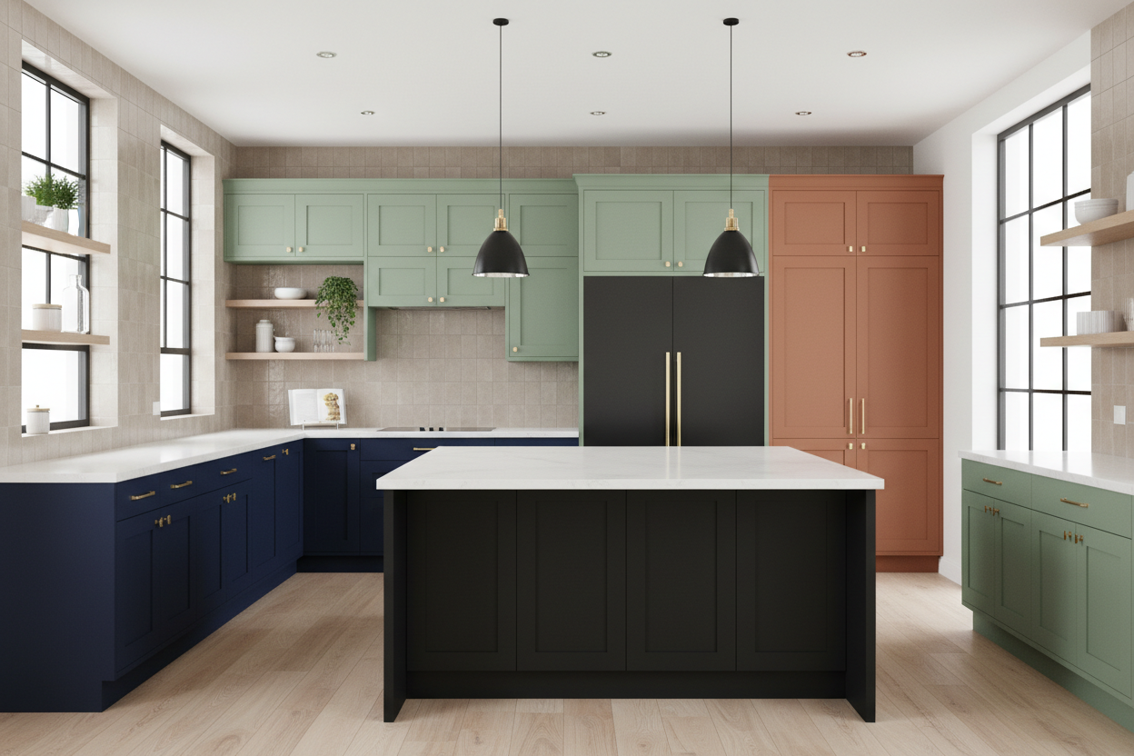kitchen cabinet color trends