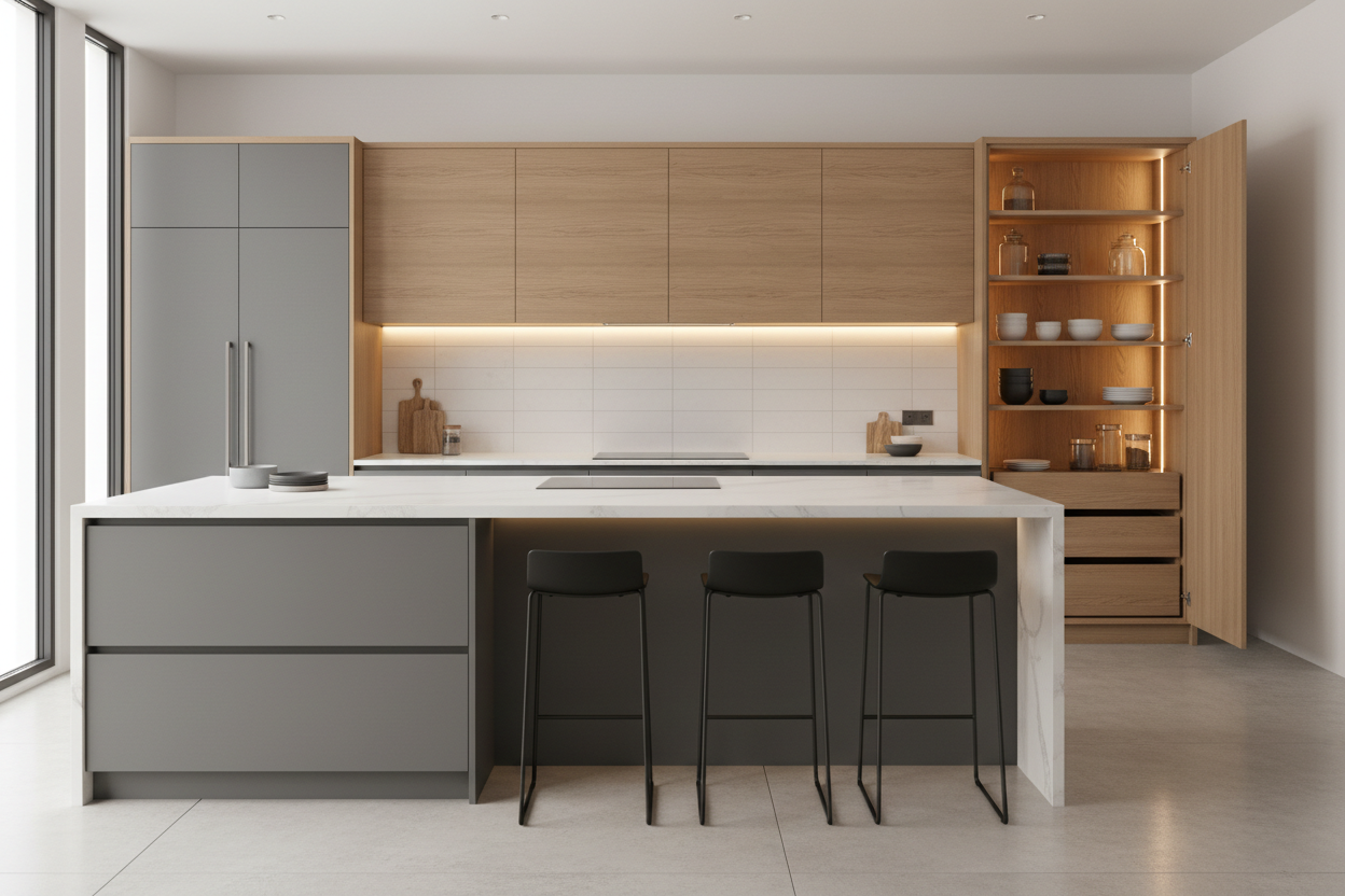 Modern Kitchen Cabinet Design: Stylish Ideas for Contemporary Kitchens ...