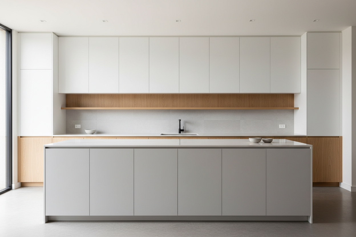 wood kitchen cabinets