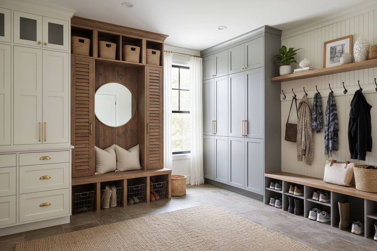 mudroom storage