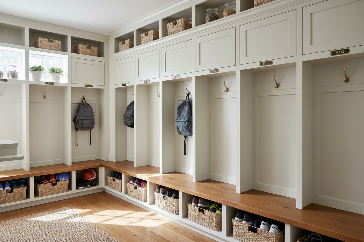 mudroom storage