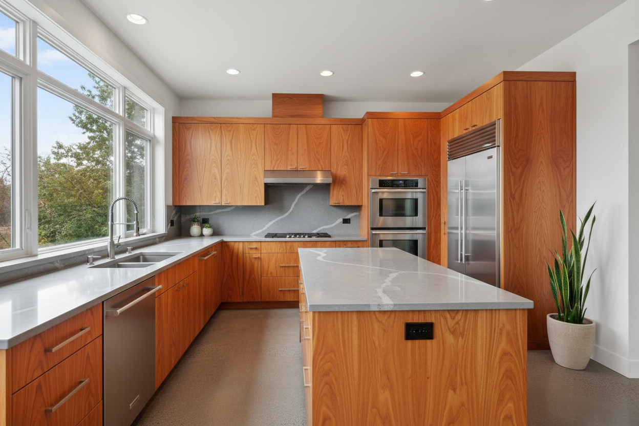 Red Oak Cabinets