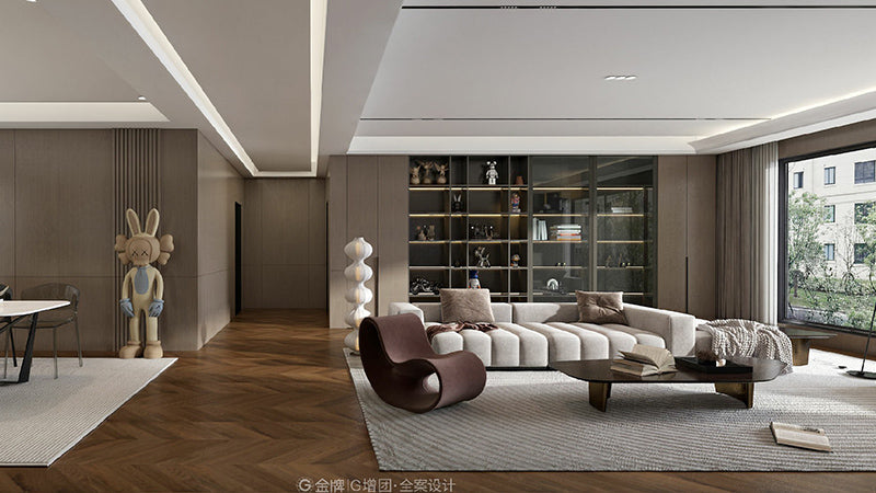 Modern Luxury Home Design: A 120㎡ Three-Bedroom Haven