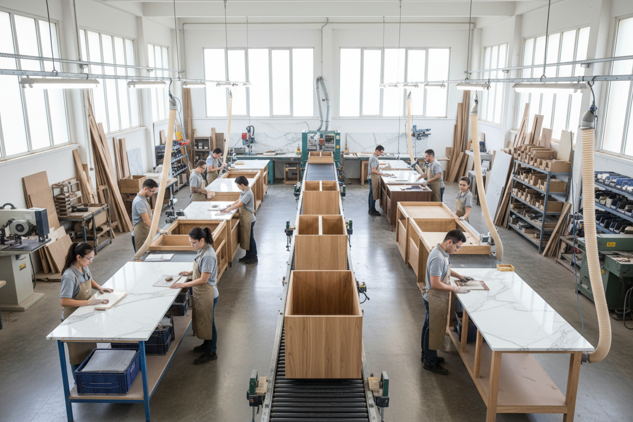 Transform Your Bathroom Business with a Trusted Bathroom Vanity Manufacturer