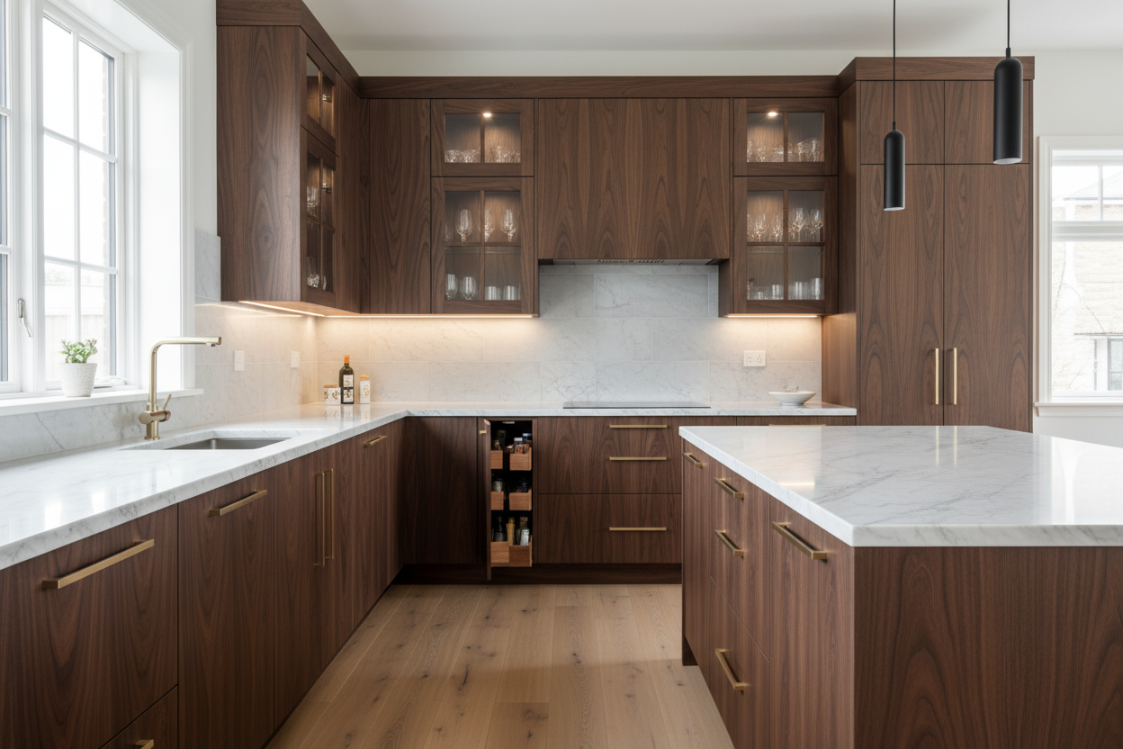 Custom kitchen cabinets