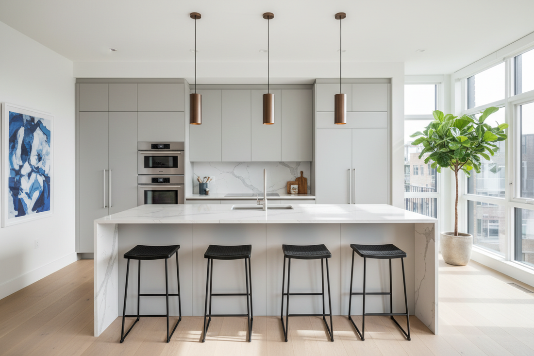 island modern kitchen