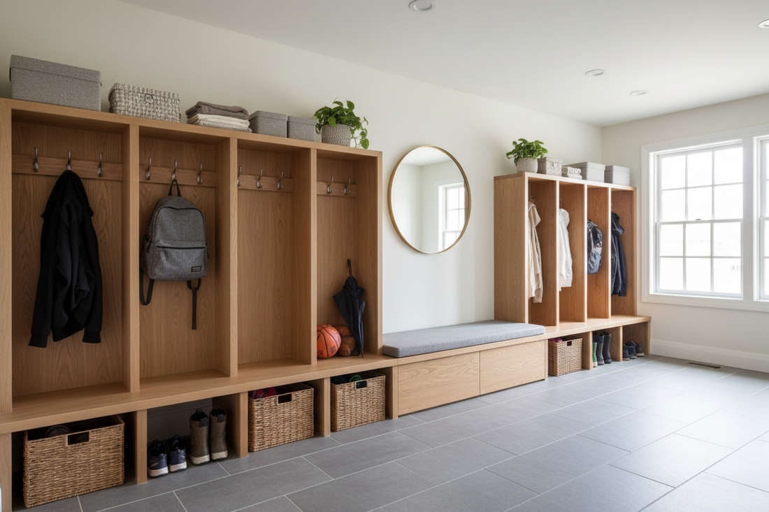 mudroom storage